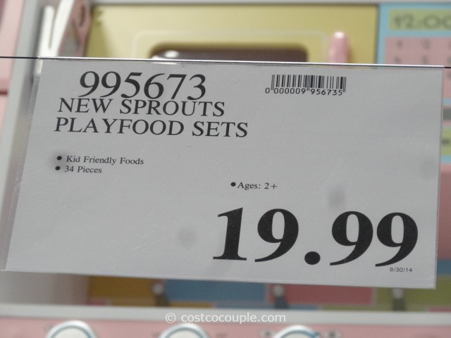 new sprouts play food set costco