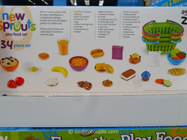 New Sprouts Play Food Set Costco 5