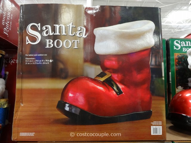 Santa Boot Costco 1