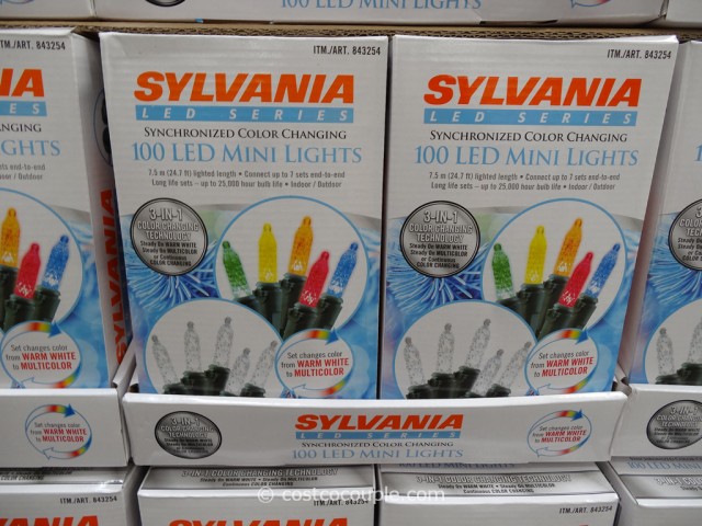 Sylvania 100 LED Mini Lights Costco 4