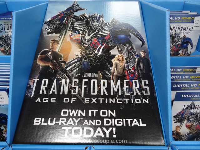 Transformers Age of Extinction DVD Blu-Ray Digital HD Costco 1
