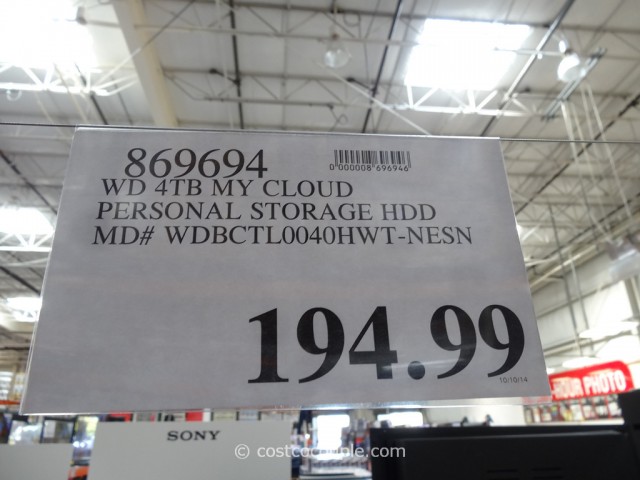 WD 4TB My Cloud Personal Storage Costco 1