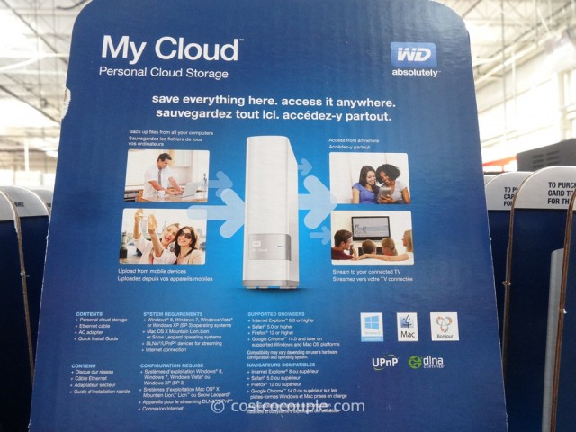 WD 4TB My Cloud Personal Storage Costco 3