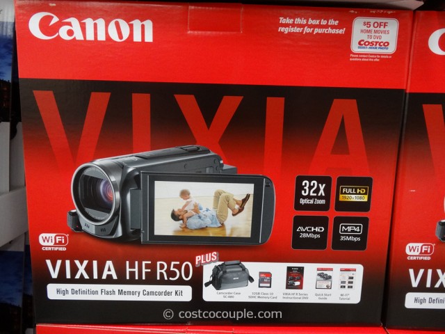 Canon Vixia HFR50 Camcorder Costco 2