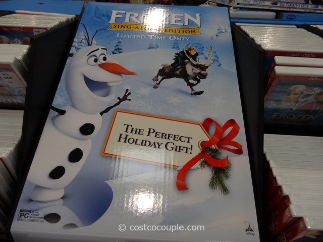 Disney Frozen Sing-Along DVD Costco 3