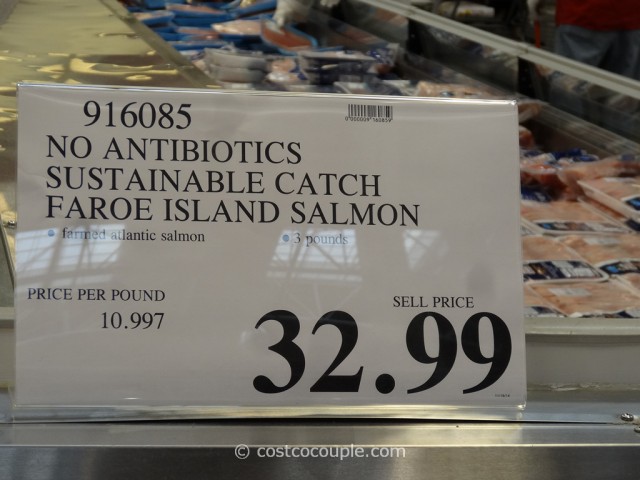 Faroe Island Atlantic Salmon Costco 1