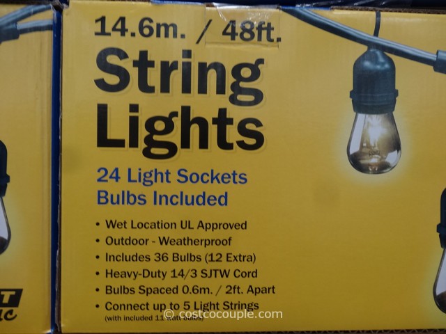 Feit Electric 48 Ft String Lights Costco 2