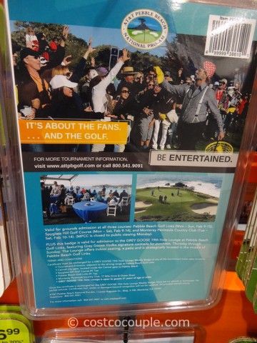 Gift Card AT&T Pebble Beach National Pro-Am Costco 4