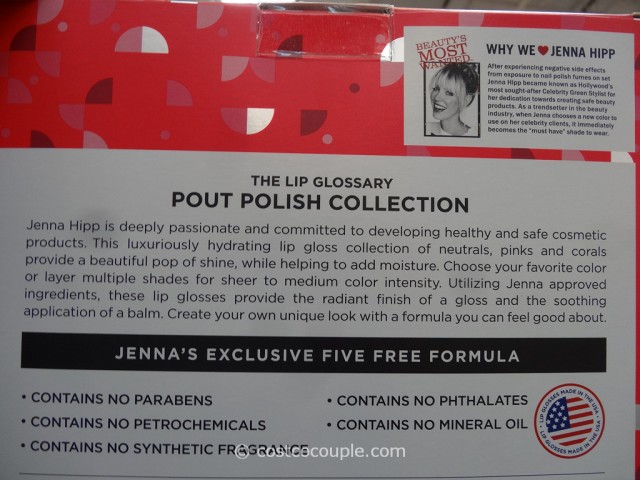 Jenna Hipp Lip Glossary Pout Polish Collection Costco 5