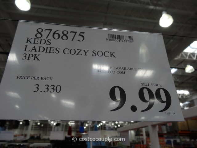 Keds Ladies Cozy Socks Costco 1