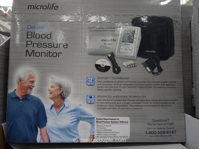 Microlife Deluxe Blood Pressure Monitor Costco 3