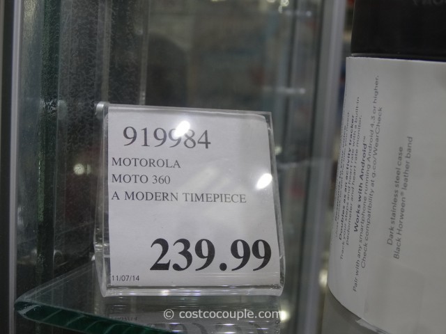 Motorola Moto 360 Costco 1
