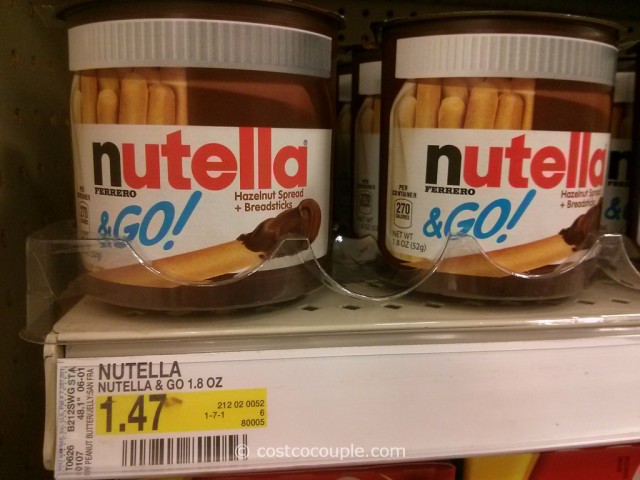 Nutella and Go Target