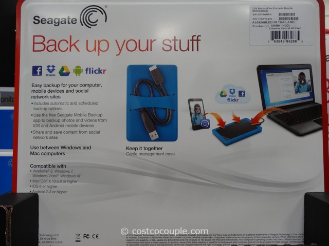 Seagate Backup Slim Bundle Costco 3