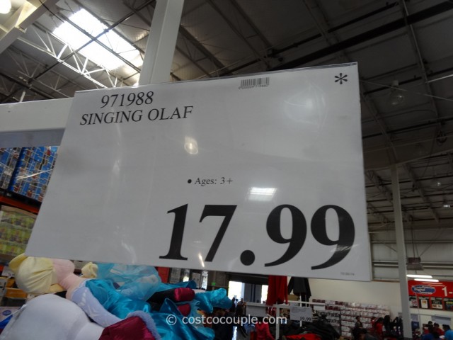 Singing Olaf Costco 1