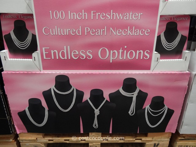 100-Inch Freshwater Endless Cultured Pearl Necklace Costco 3