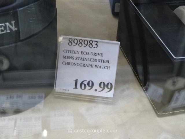 Citizen Eco-Drive Stainless Steel Costco 3