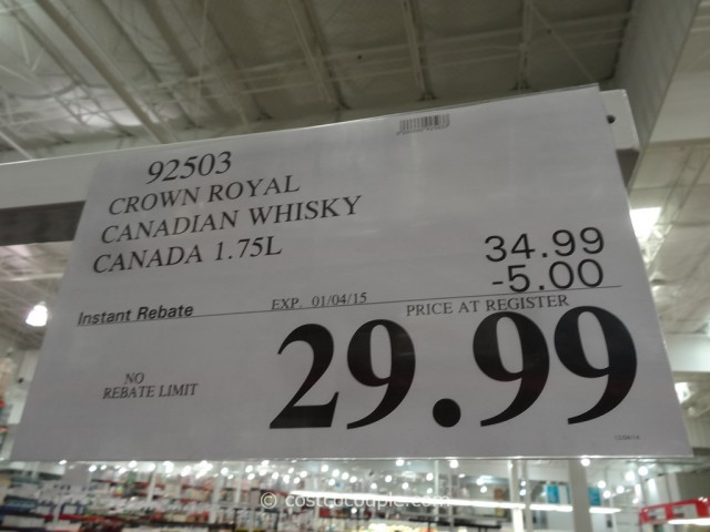 Crown Royal Canadian Whisky Costco 1