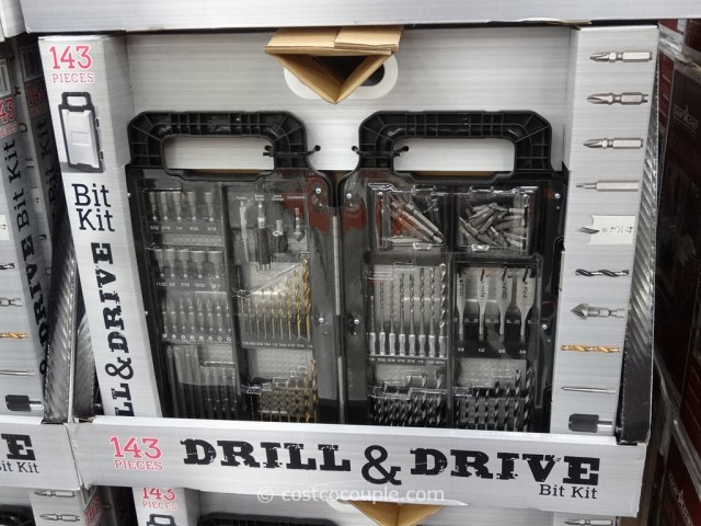 Everise Drill And Drive Bit Kit Costco 1