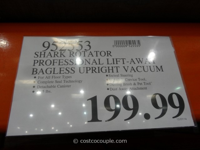 Shark Rotator Professional Lift-Away Vacuum Costco 1