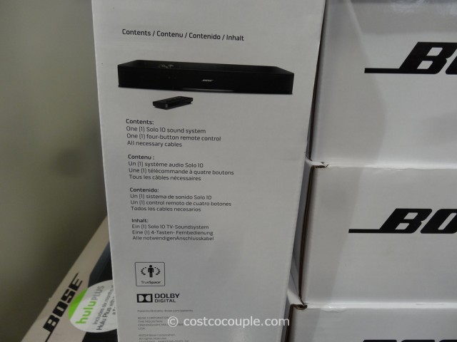 Bose Solo 10 TV Sound System Costco 3