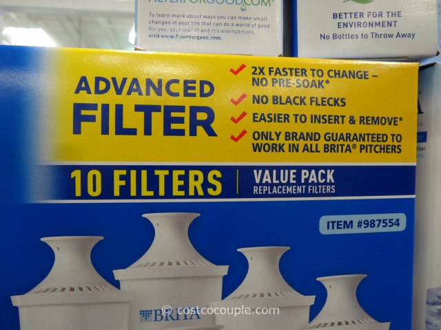 Brita Advanced Pitcher Filters Costco 5
