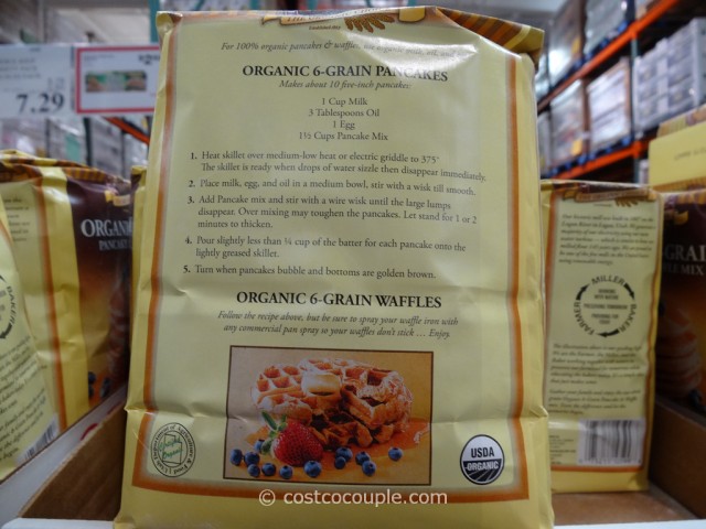 Central Milling Co Organic 6-Grain Pancake and Waffle Mix Costco 3