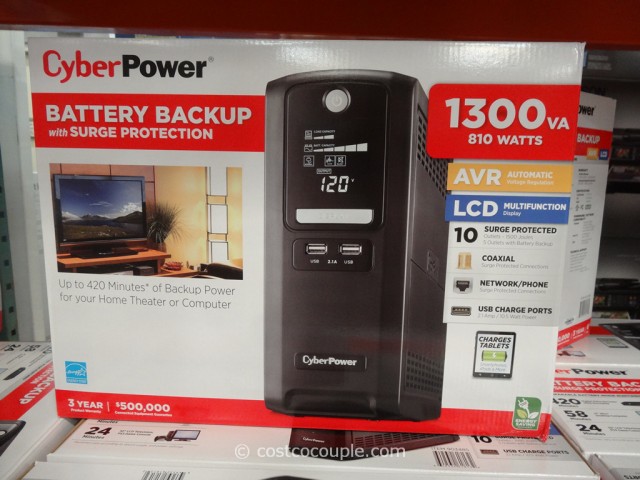 CyberPower 1300 VA Battery Backup Costco 2