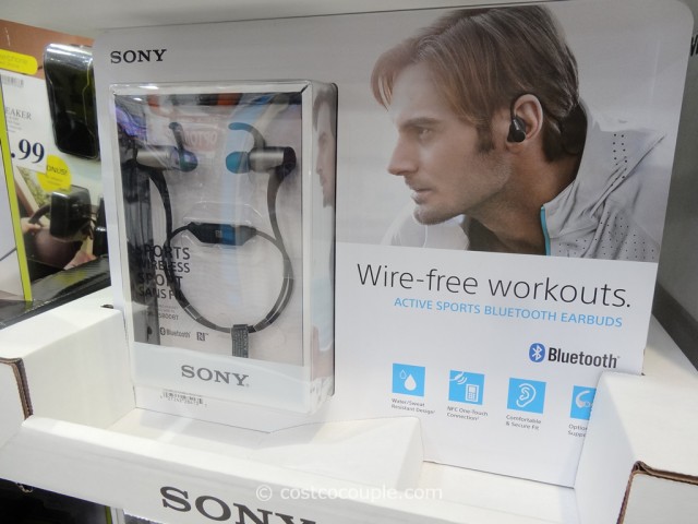 Sony Active Sports Bluetooth Earbuds Costco 2