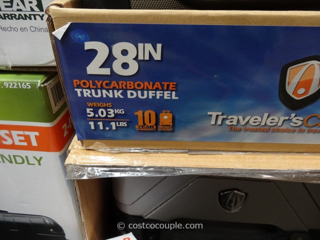 Travelers Choice 28-Inch Trunk Duffel Costco 4