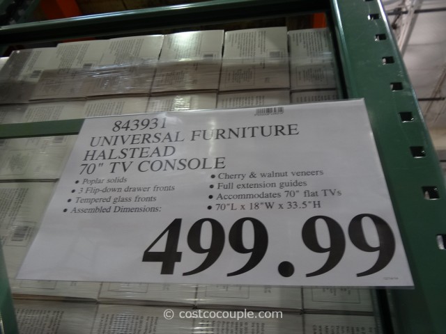 Universal Furniture Halstead TV Console Costco 1