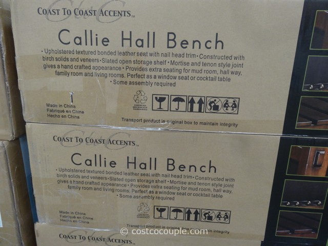 Coast To Coast Callie Hall Bench Costco 4
