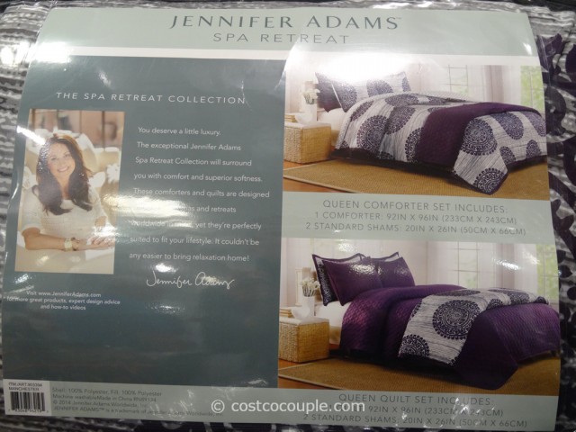 Jennifer Adams Queen Bed Ensemble Set Costco 4