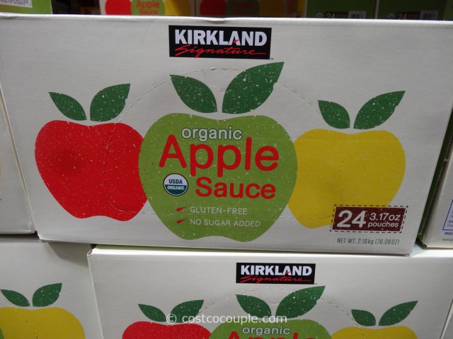 Kirkland Signature Organic Apple Sauce Costco 2