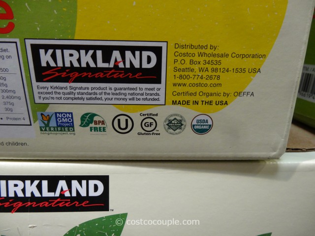 Kirkland Signature Organic Apple Sauce Costco 3