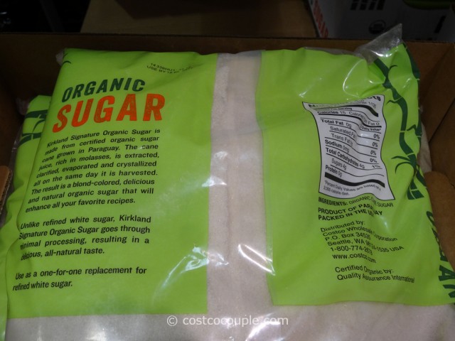 Kirkland Signature Organic Cane Sugar Costco 2
