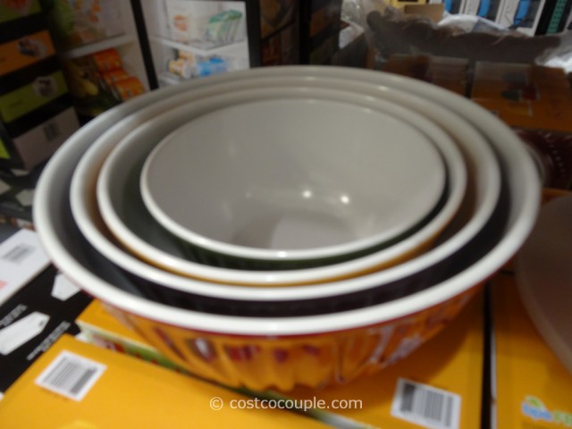 Pandex Fluted Melamine Mixing Bowls Costco 6