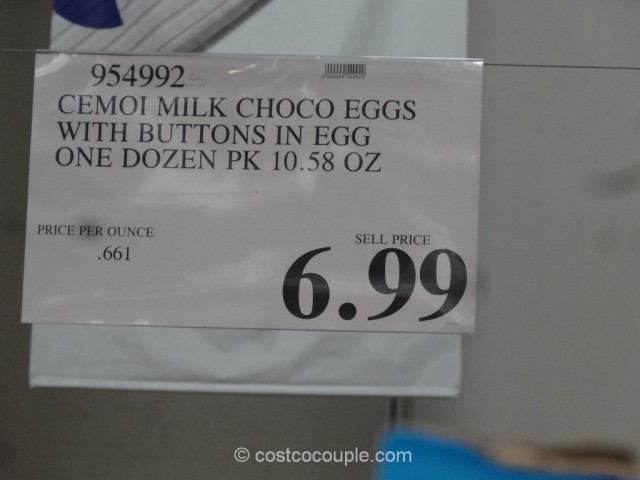 Cemoi Milk Chocolate Funny Eggs Costco 1