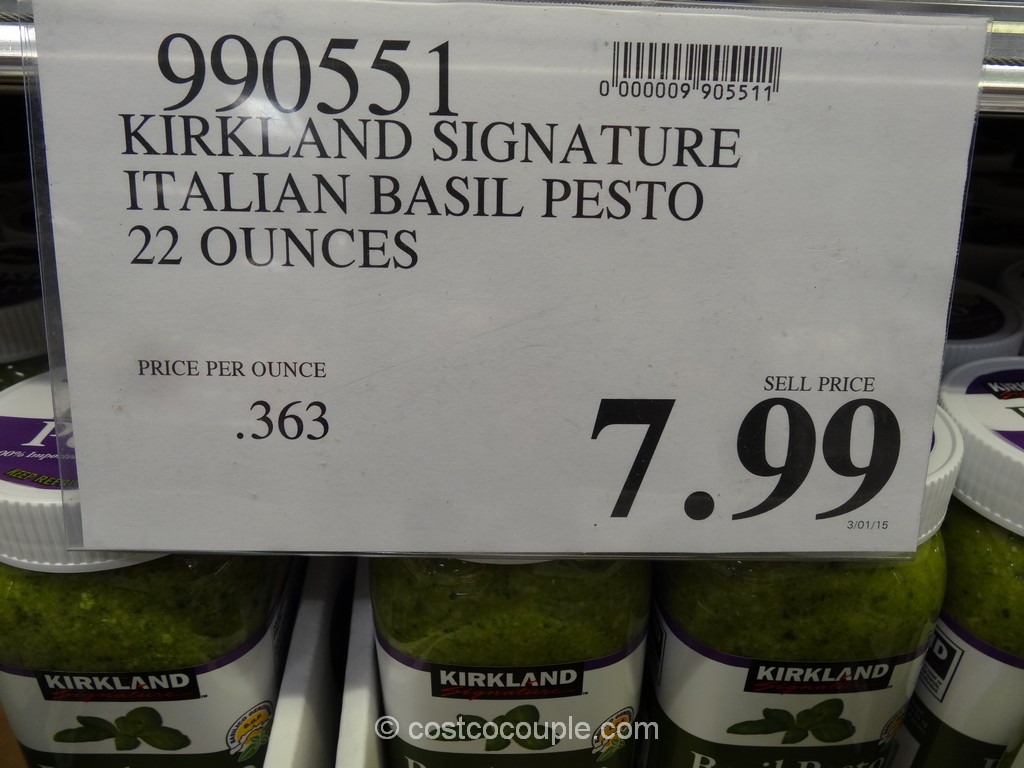 Kirkland Signature Italian Basil Pesto