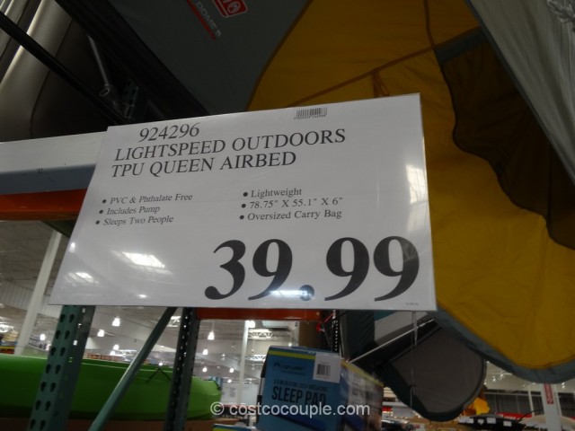 Lightspeed Outdoors 2-Person Air Bed Costco 1