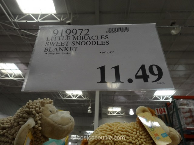 Little Miracles Sweet Snoodles Blanket Costco 1