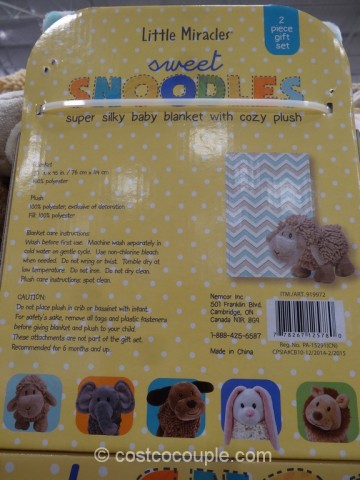 Little Miracles Sweet Snoodles Blanket Costco 6