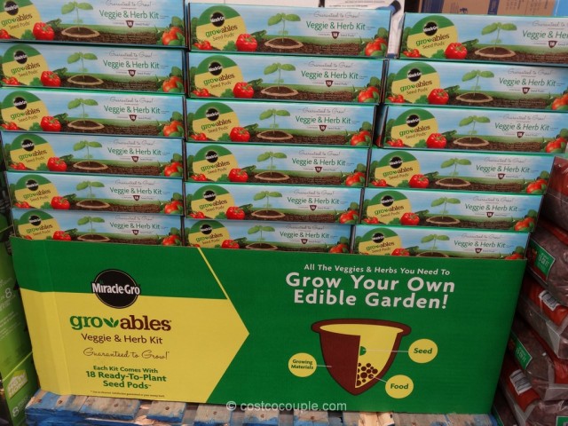 Miracle Gro Gro-Ables Seed Pods Costco 1