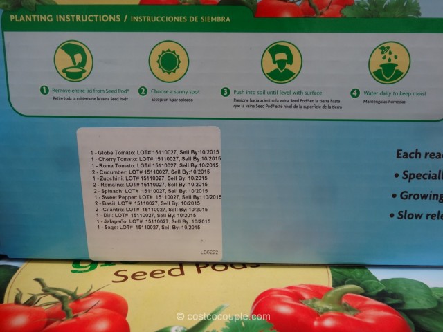 Miracle Gro Gro-Ables Seed Pods Costco 5