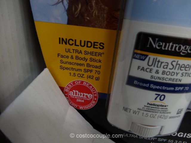 Neutrogena Ultra Sheer Touch Sunscreen Set Costco 5