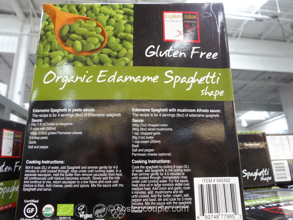 Organic Edamame Spaghetti