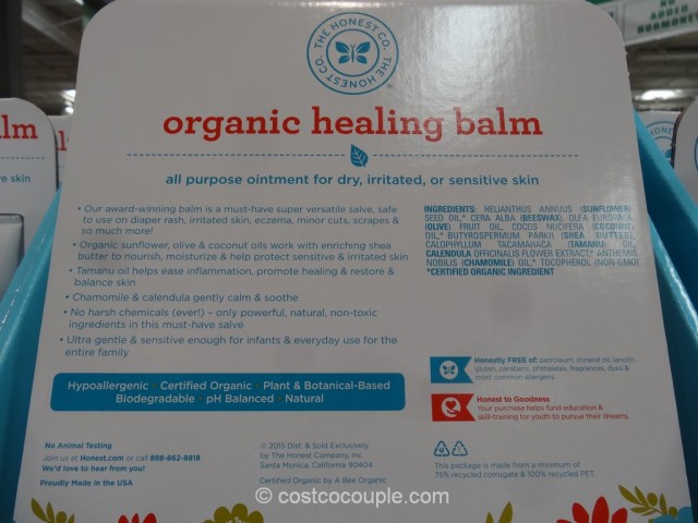 The Honest Company Organic Healing Balm Costco 2
