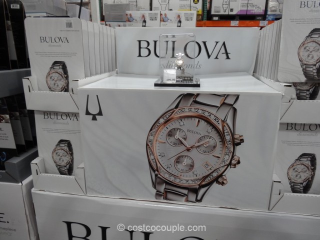 Bulova Diamond Ladies Chronograph Watch Costco 1