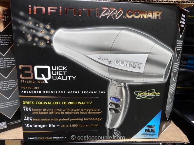 Conair Infinity Pro Hair Dryer Costco 2