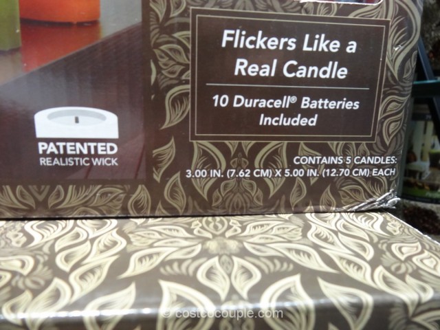 Indoor Outdoor Flameless LED Candles Costco 4